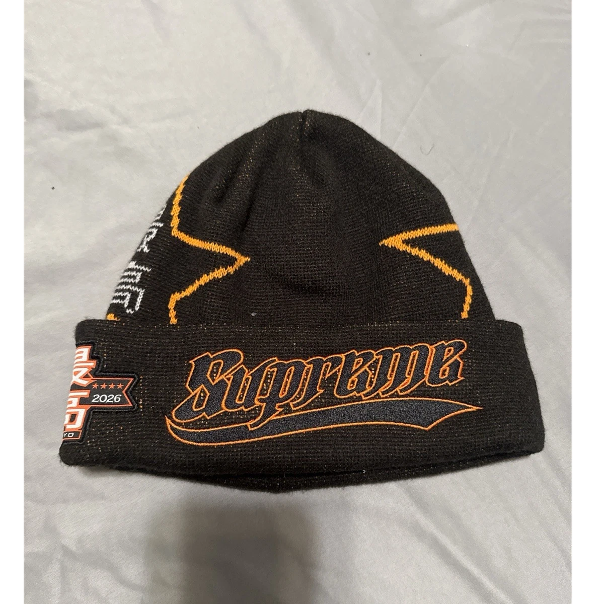Supreme Beanie Orange Hats for Men for sale - eBay