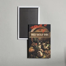 Terror at Red Wolf Inn Mini Movie Poster Fridge Locker Magnet
