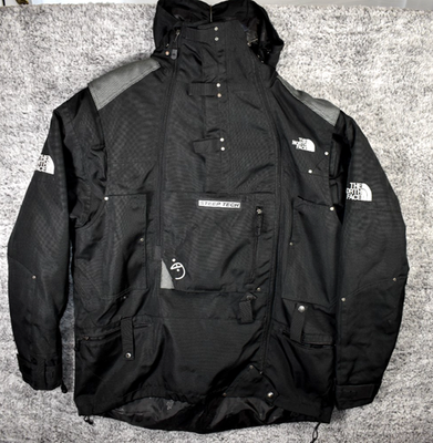 The North Face Steep Tech Jacket Men's Size XL Black Grey | eBay