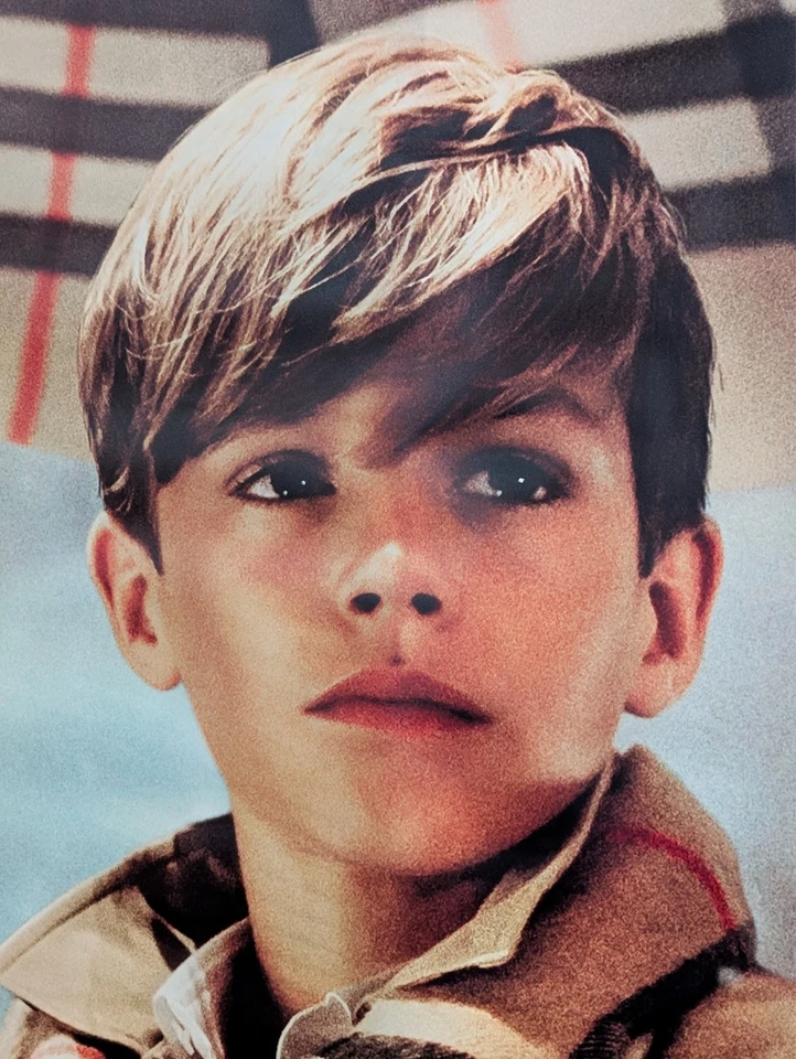 Burberry 'With Love' Chicago XL bus shelter poster, boy, 68x48 in paper as shown - Image 2 of 4