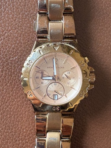 MICHAEL KORS CHRONOGRAPH BRADSHAW ROSE GOLD TONE DATE LADIES WATCH MK5499 - Picture 13 of 13