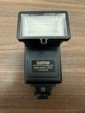 Sunpak 333 Auto Zoom Thyristor Flash Very Good 0E