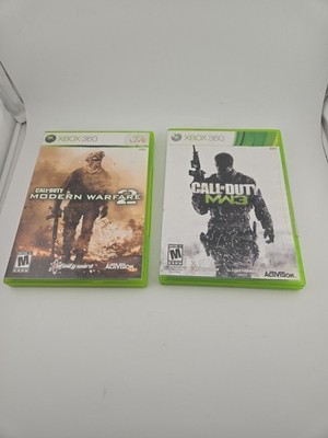 Call of Duty Modern Warfare 2 and 3 Xbox 360