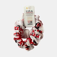 San Diego State University Red White 2-pack Scrunchies Ponytail Holders