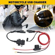 LED Motorcycle USB Phone GPS Super Fast Charger Adapter Waterproof QC 3.0