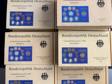 Deutschland BRD Mark DM KMS PP 1975 -2001 A D F G J, Auswahl, Schnäppchen !!!