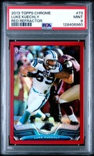PSA 9 - 2013 Topps Chrome LUKE KUECHLY Red Refractor 09/25 #73 Panthers (6960)