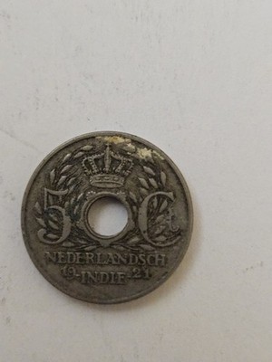 1921 Netherlands East Indies - 5 Cents | eBay