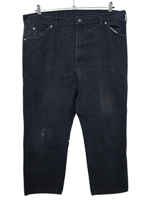 Dickies   Schwarze Workwear Carpenter Pants | W40 L30 Loose Fit