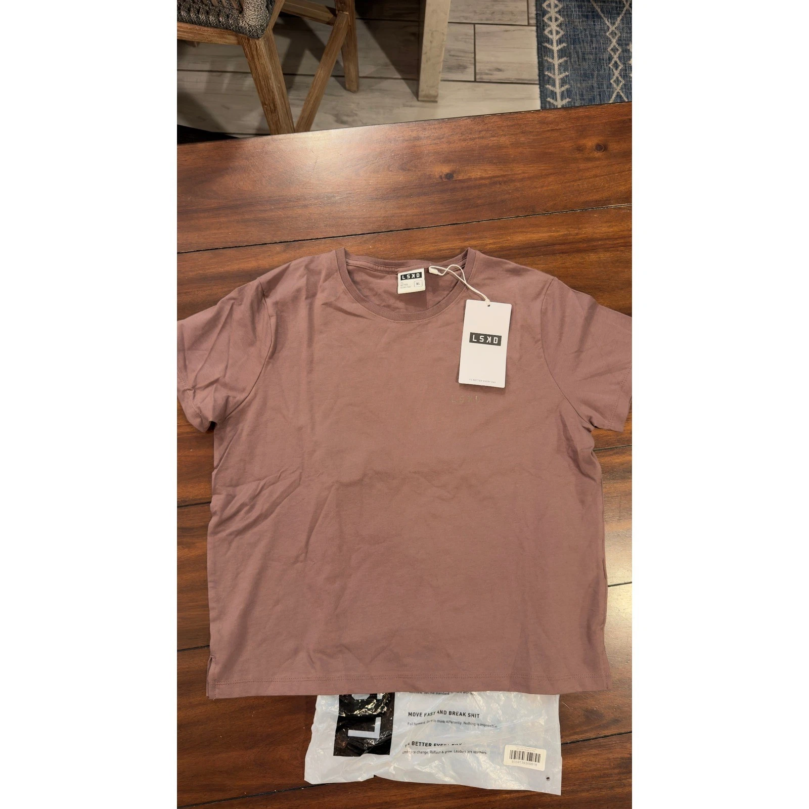 LSKD Deluxe PimaFLX Tee Peppercorn XL WSST0004 Training Shirt NWT NEW
Opens in a new window or tab