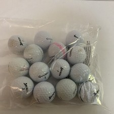Mixed Brands White Recycled Golf Balls Lot of 12 Pack, Mix Model, Golf