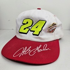 Vintage USA MADE NASCAR Gordon 24 Winston Trucker Hat Snapback Cap