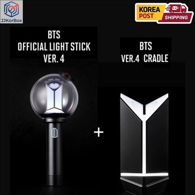 BTS Official Light Stick Ver.4 + Cradle Package set 2026 New