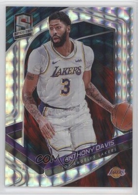2019-20 Panini Spectra Interstellar Prizm 3/49 Anthony Davis (White Jersey) 12kd