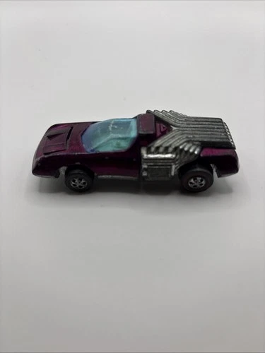 Hot Wheels Redline Noodle Head 1970 vintage Magenta / white interior Hong Kong