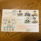 GB 1986 Royal Air Force RFDC49 Flown & Signed RAF FDC BFPS2114 SHS  490/2000