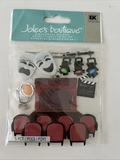 Jolee’s Boutique Dimensional Theatre Drama 5 Sticker Set Scrapbook Card Making