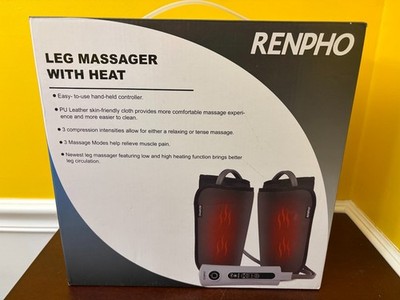 New Renpho Leg Massager With Heat Circulation Compression Model RF-ALM072-H