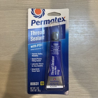 Permatex 80631 - Thread Sealant with Teflon (1oz)