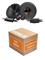 Lautsprecher Boxen Einbaupaket Front JBL Club3 64C Passend FüR Fiat Punto 199 |