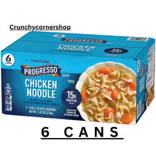 Progresso Traditional Chicken Noodle Soup, 19 oz., 6 pk. FREE SHIPPING  