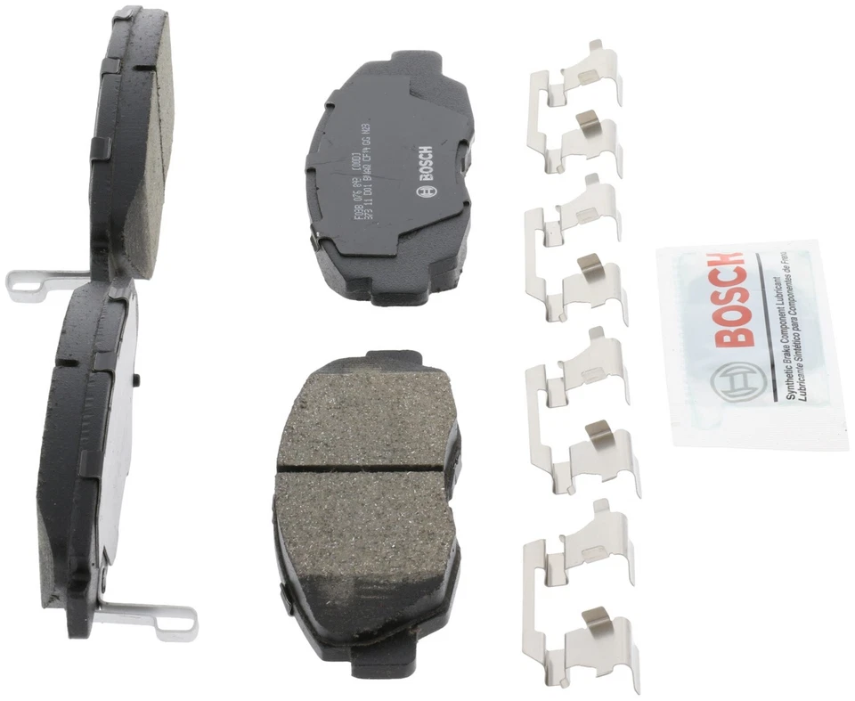 Pastillas de freno delanteras de cerámica Bosch QuietCast para Honda Civic 1996-2011 Foto 3 de 4