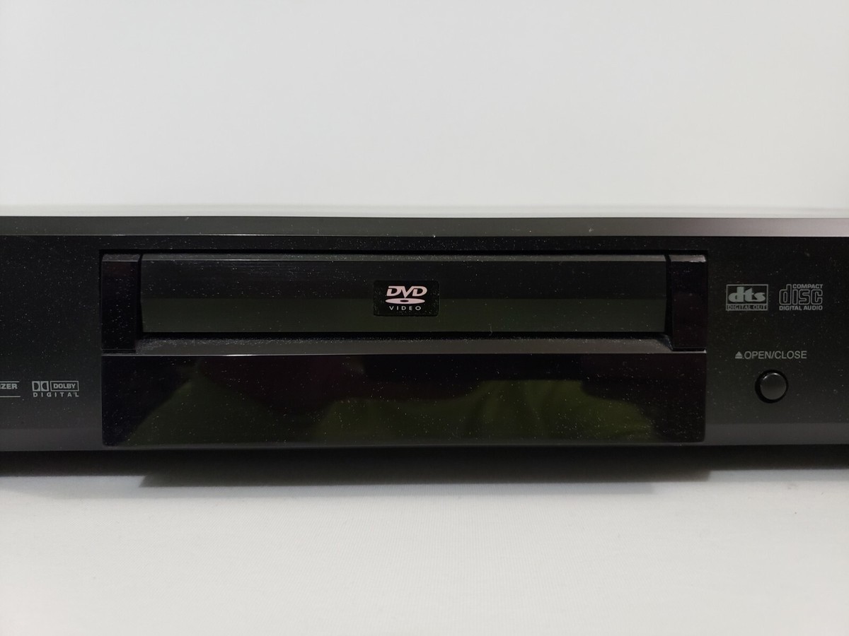 Toshiba SD-K600 DVD Player Black 2001 w/ Remote – Tested, Works