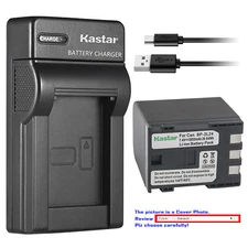 Kastar Battery Slim Charger for Canon NB-2L24 2L12 & Canon Optura 500 Optura 400
