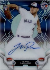 2019 Topps High Tek Autographs #HTATP Thomas Pannone Auto - NM-MT