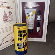 Duke Cannon Best Damn Beard Wash Set Winter Survival Hand Lip Balm Set Sealed