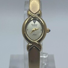 Armitron Now Watch Womens Diamond 17mm Case Quartz Three Hands Analog