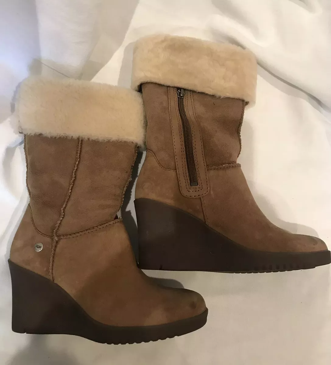 Uggs wedge heel sales
