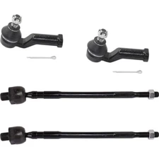 Tie Rod End Set For 1990-1997 Mazda Miata Front Left and Right Inner And Outer