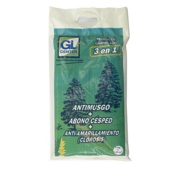 Antimusgo + abono césped 5 Kg