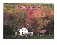 Cable House Cades Cove Postcard Unposted