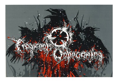 FRAGMENTS OF UNBECOMING - Raven - Indoor-Sticker / Aufkleber - 10,2 x 14,5 cm