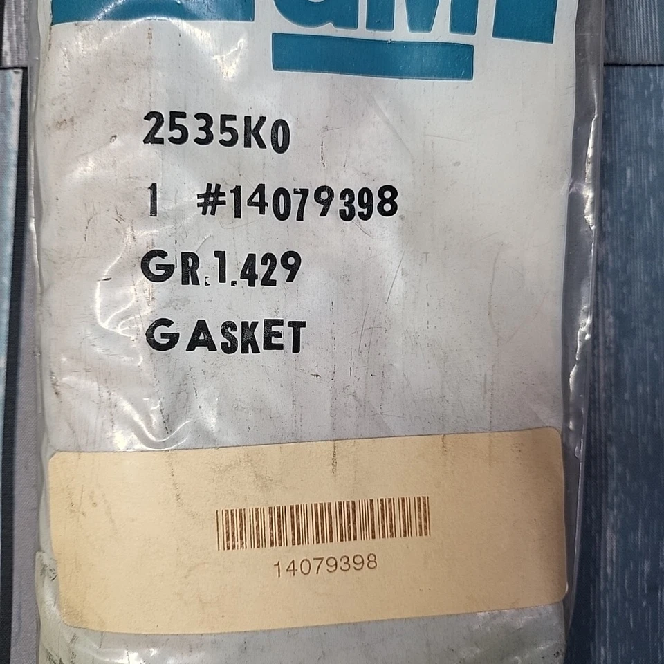 Junta de cárter de aceite del motor 82-88 CHEVROLET GMC PONTIAC NOS GM 1409398 / 2535K0 Foto 2 de 4