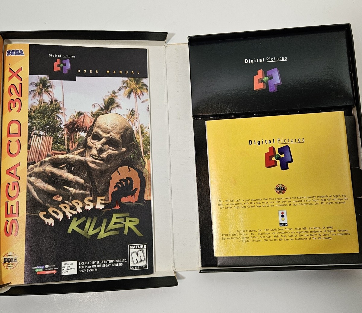 Corpse Killer Sega 32X CD W/Booklet 782346023614| eBay