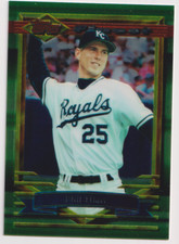 1994 Topps Finest #56 Phil Hiatt RC Kansas City Royals
