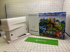 EMPTY BOX ONLY Microsoft Xbox One S Minecraft Limited Edition EMPTY BOX ONLY
