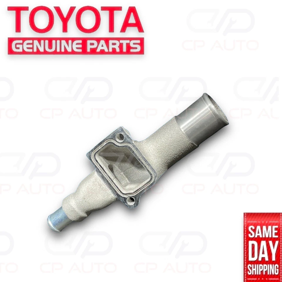 88 - 92 TOYOTA 4RUNNER 3.0L CAIXA DO RADIADOR LÍQUIDO DE ARREFECIMENTO DO MOTOR TOMADA DE ÁGUA FABRICANTE DE EQUIPAMENTO ORIGINAL NOVO - Imagem 3 de 4