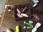 Over 50 Vintage Pieces Of Farm Animals Trees Fences Farmers Etc. — photo 9