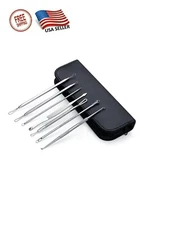7x Blackhead Pimple Comedone Spot Acne Extractor Remover Kit Popper Tools