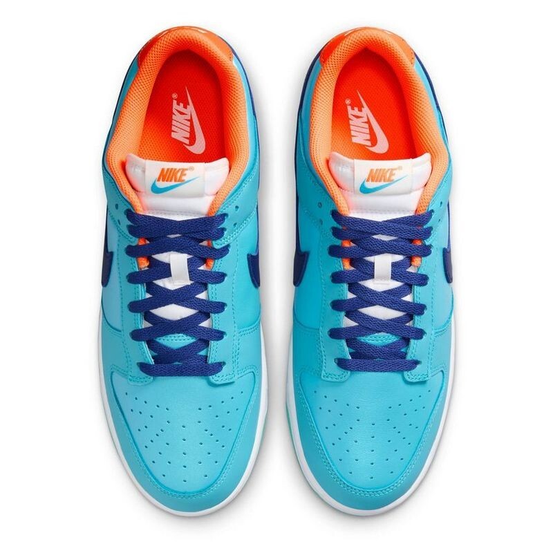 Nike dunks size mens 10 (used) color:blue and orange Nike Dunk Low Retro Knicks Orange Blue Men main image 3