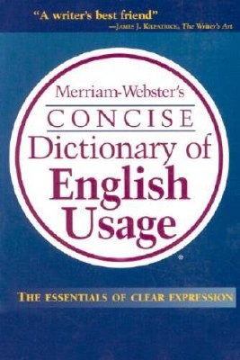 Merriam-Websters Concise Dictionary of English Usage - Paperback - ACCEPTABLE
