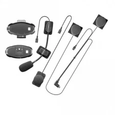 Interphone Intercom Audio Headset Kit - For Active/Connect Motorcycle Headsets