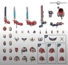 40K Blood Angels Upgrade Sprue - Death Company Spare Parts Bits Pauldrons