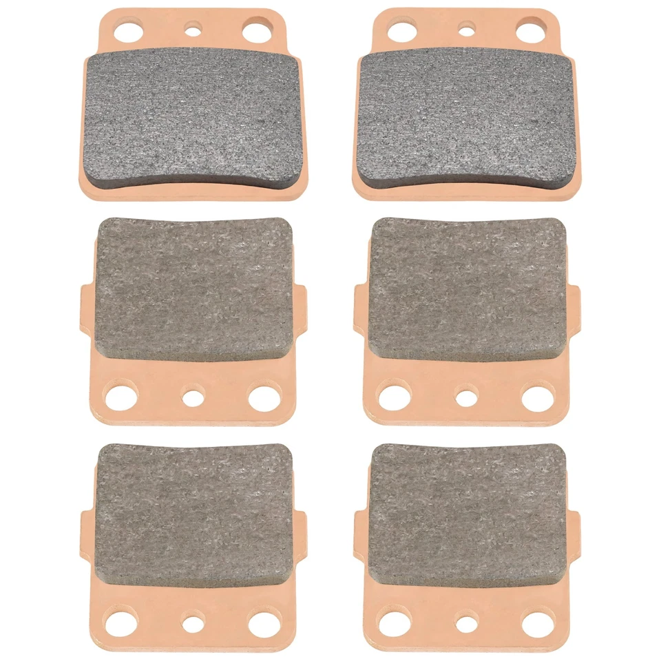 Pastillas de freno delanteras traseras Kawasaki KFX400 KFX400A KFX 400 A 2003-2006 Foto 3 de 4