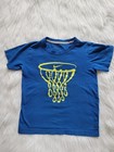 SIZE M NIKE Blue Basketball Hoop T-Shirt INV#29 — photo 1