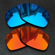Blue Orange Polarized Replacement Lenses For-Oakley Ravishing